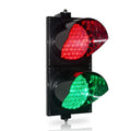 200mm 8inch Red Green Industrial LED Traffic Light with PC Housing Waterproof IP65 J765