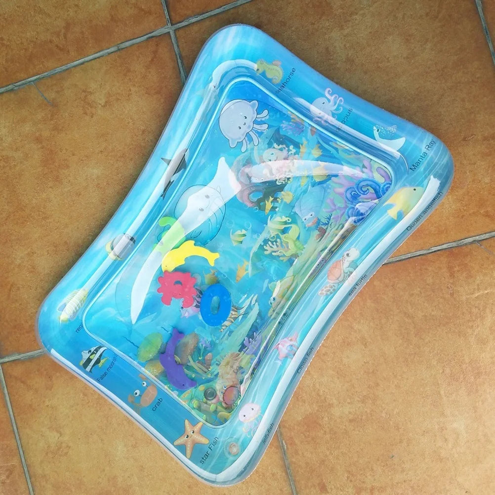 Sky Blue Inflatable Baby Activity Pad A342047
