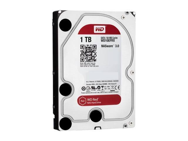 WD Red 1TB NAS Hard Disk Drive 5400 RPM SATA 6Gb/s 64MB Cache K324