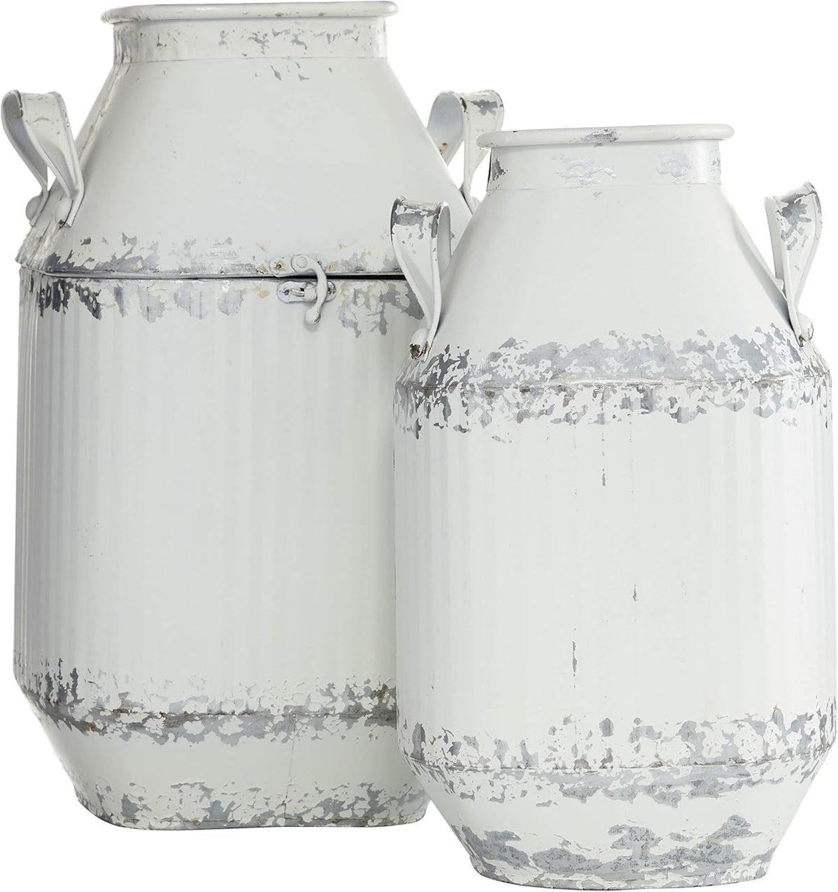 White Decorative Milk Can S143795