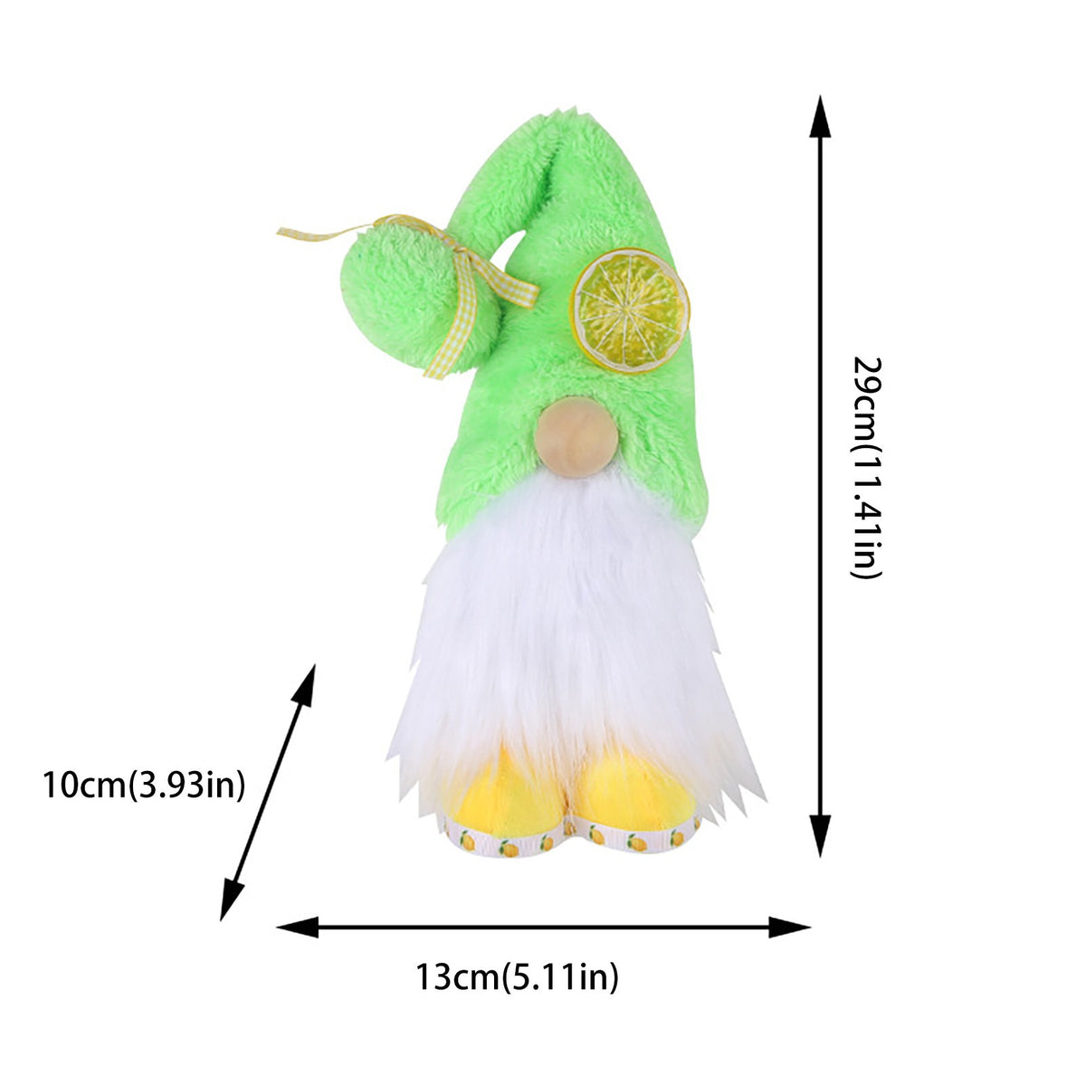 Summer Lemon Plush Dwarf Doll E1391