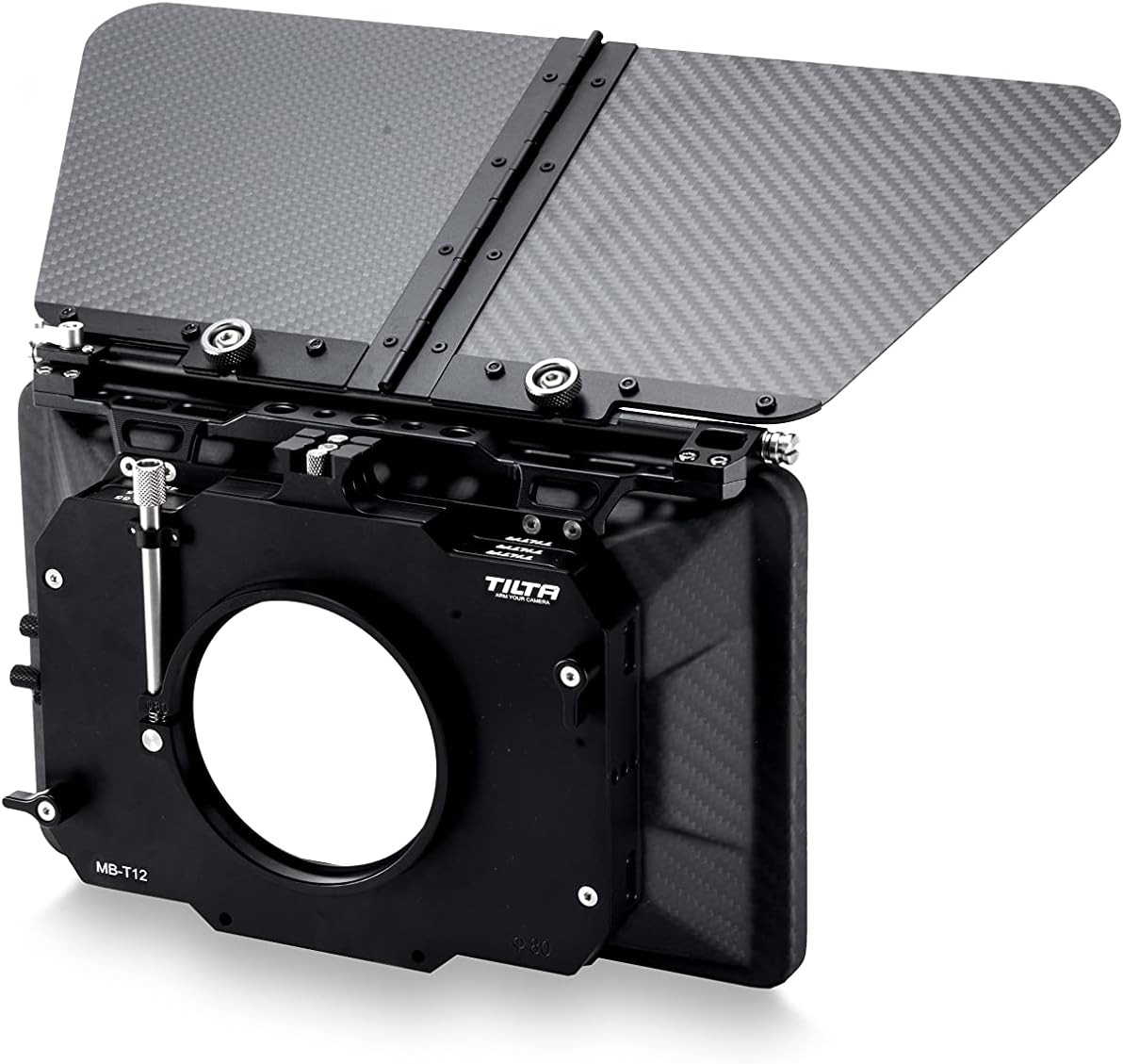 4x5.65 Carbon Fiber Matte Box with Single Backing H736