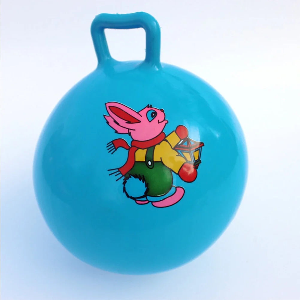 4pcs Inflatable Exercise Ball Jumping Ball Fitness Balance Toy U374