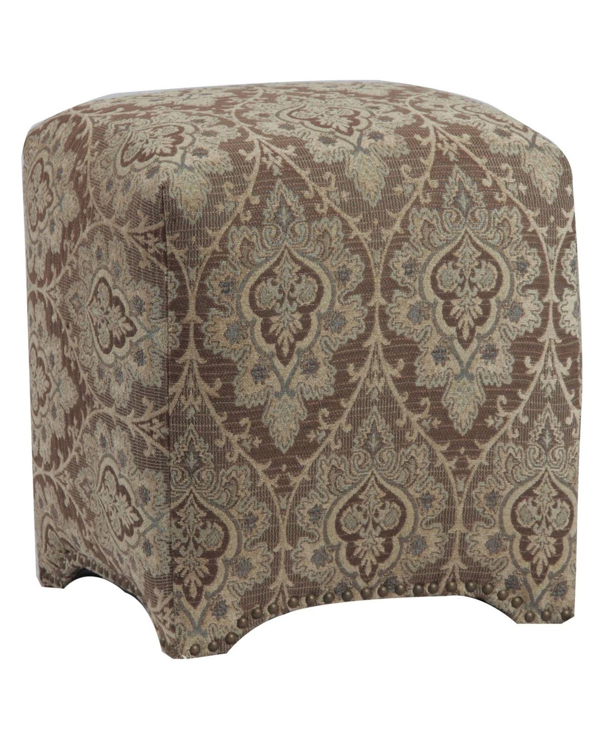 Multicolor Cube Ottoman Y366734