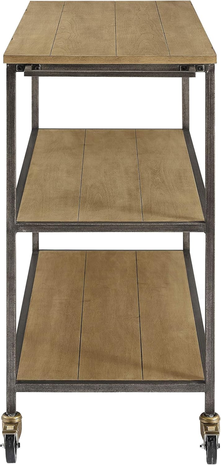Washed Oak Kitchen Cart C78634