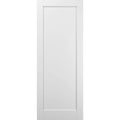 Slab Barn Door Panel 36 x 84 White Silk X615
