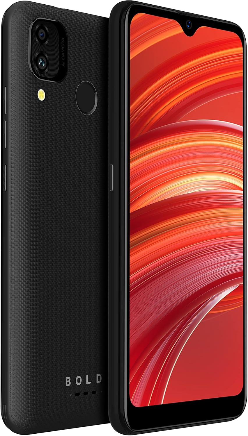 Black 6.1" HD+ Infinity Display 32 GB Dual 13MP Camera Smartphone Q373724