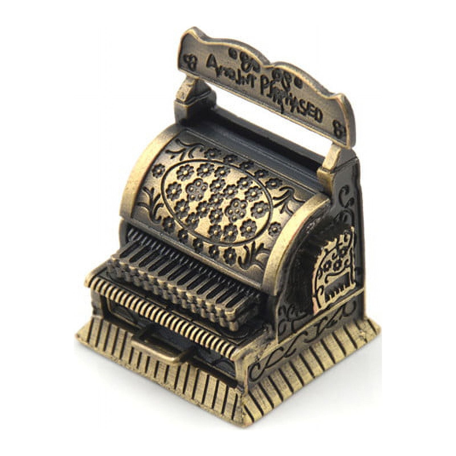 Vintage Metal Cash Register Dollhouse Miniature Accessories Q412425