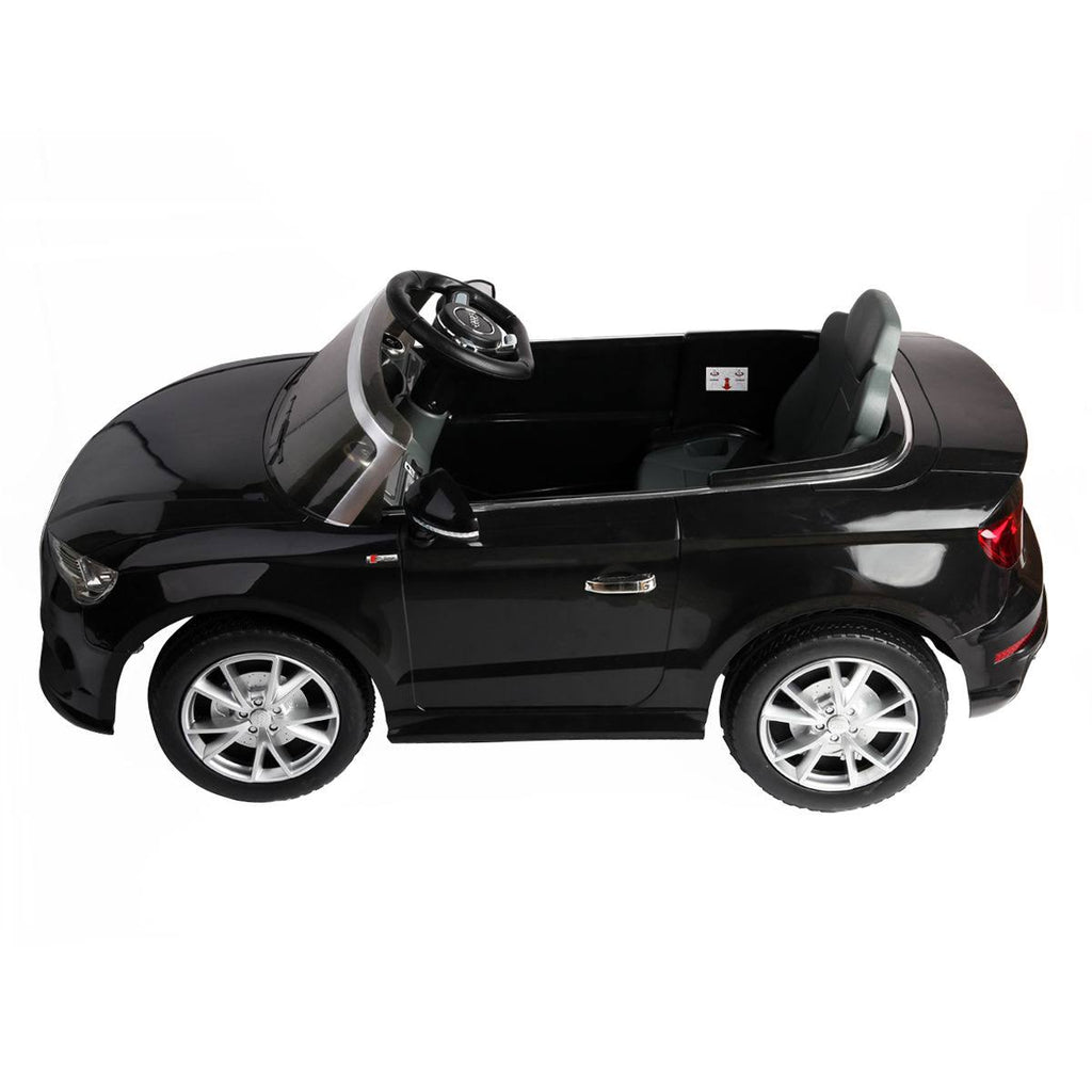 12 V Black Kids Ride on Car with RC V9068