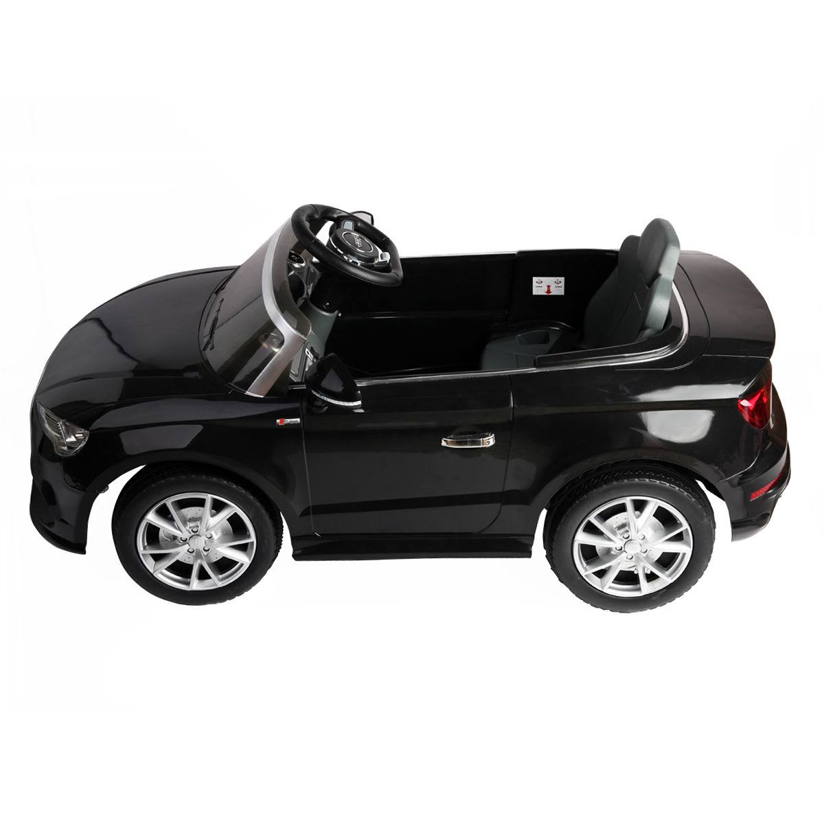 12 V Black Kids Ride on Car with RC V9068