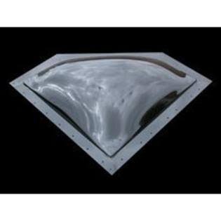 Smoke 30x22 x 13x22 Neo-Angle Skylight N426