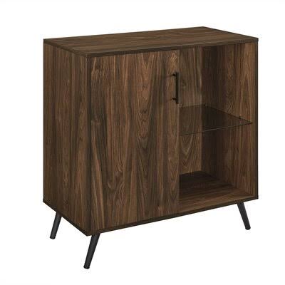 1 Door Dark Walnut Accent Cabinet G472048