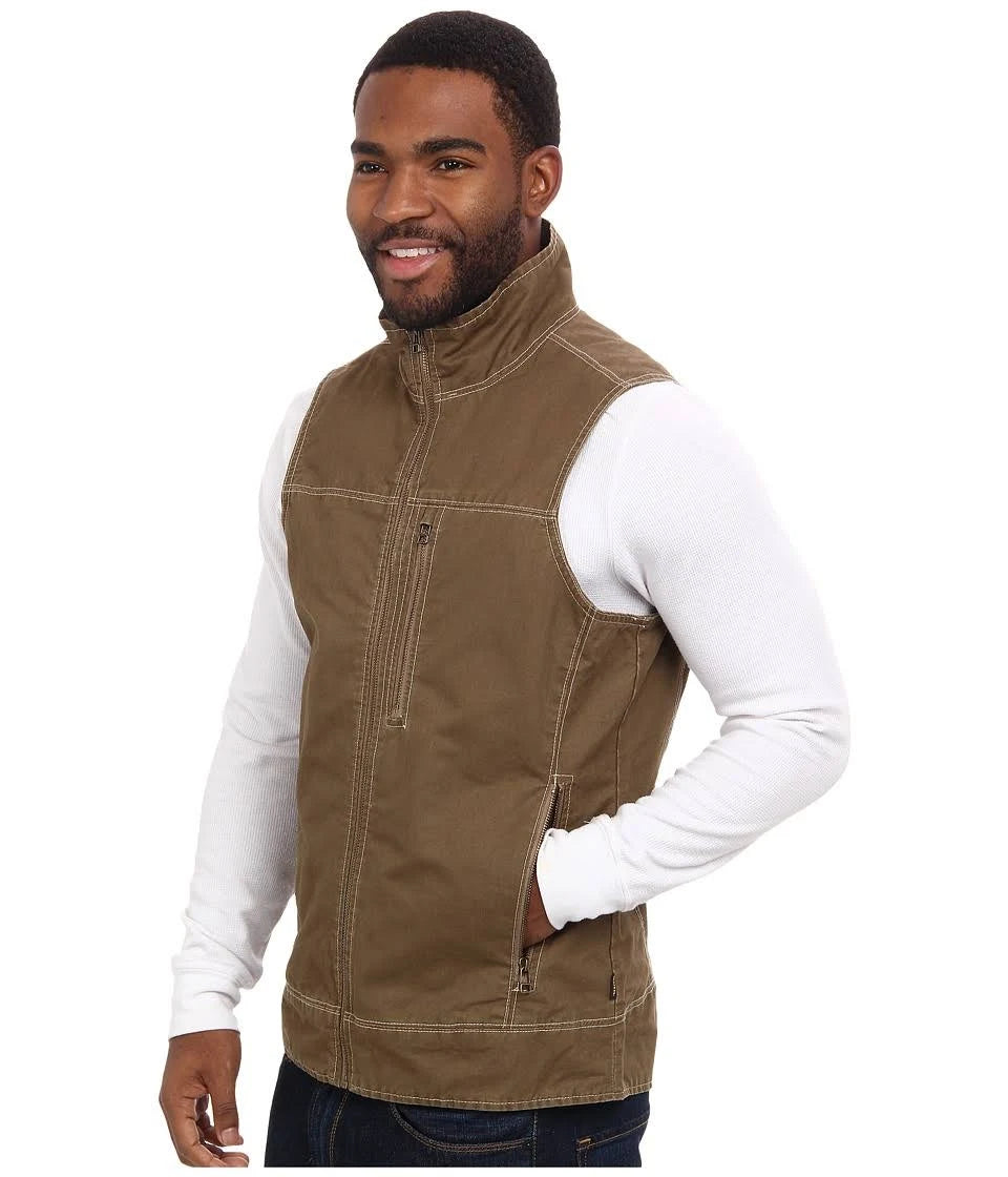 Khaki Burr Vest W4524