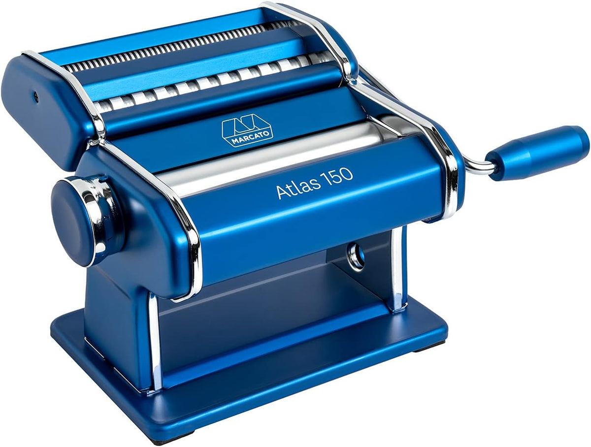 Black Pasta Machine with Pasta Cutter and Hand Crank B349205