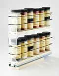 Spice Rack Narrow Space 12 Capacity Drawer Access Y969