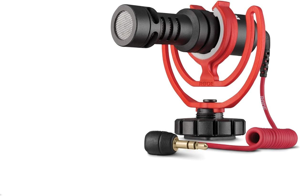 Compact On-Camera Microphone with Shock Mount C48399