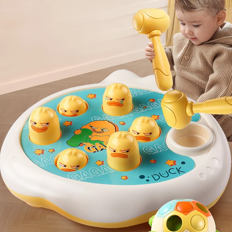 Frog Whack a Mole Game Montessori Educational Puzzle Toys N8231