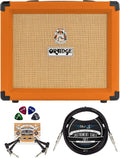 Orange Crush 20 Combo Amplifier with Instrument Cable, Patch Cables, and Guitar Picks W941280