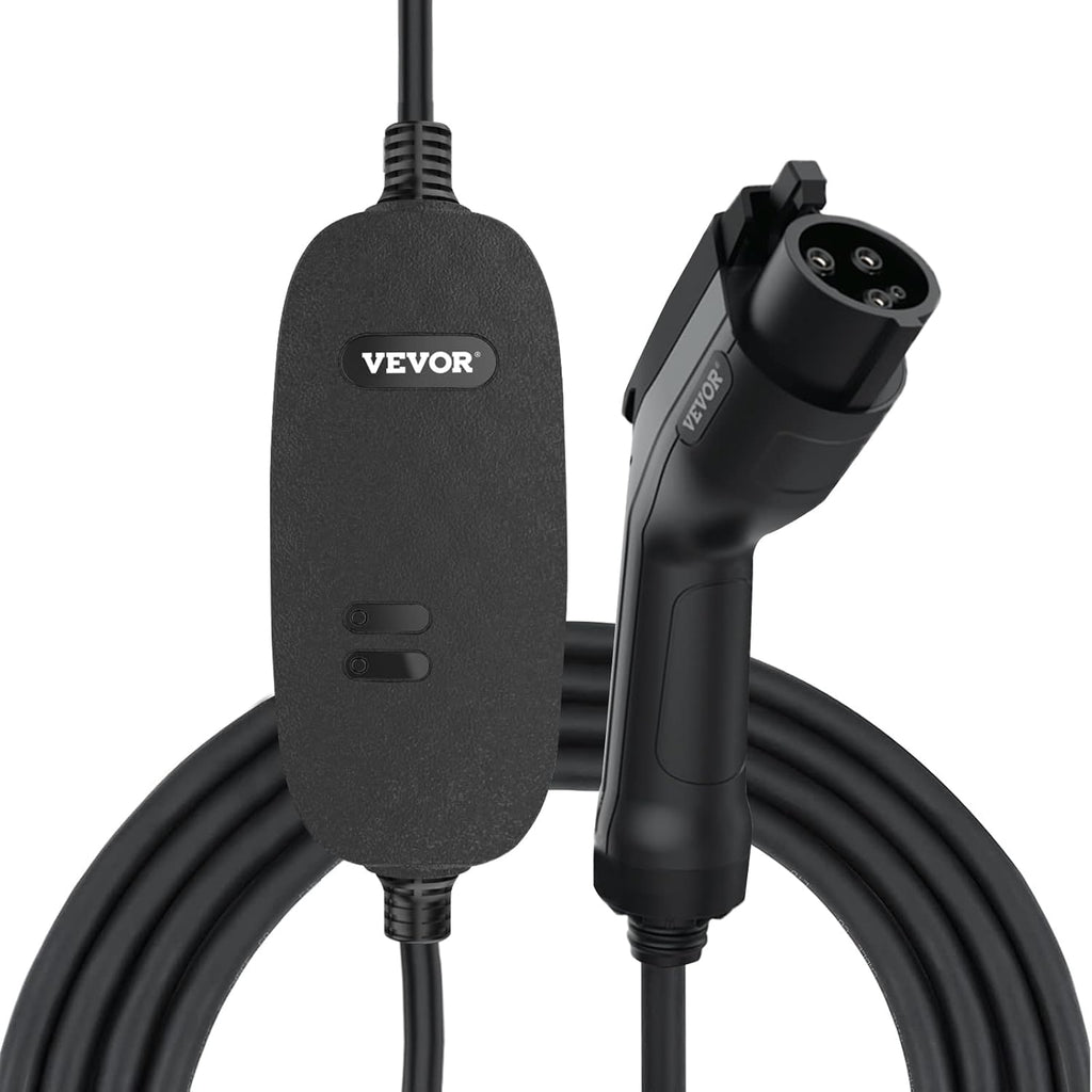 Portable Level 2 EV Charger with 25 ft Charging Cable F101515